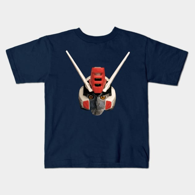 Buster Gundam Kids T-Shirt by Bajingseng